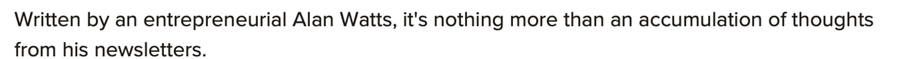 book review on “goodreads”