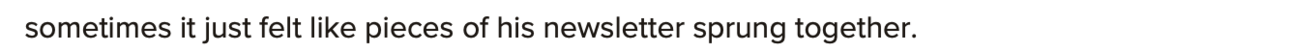 book review on “goodreads”
